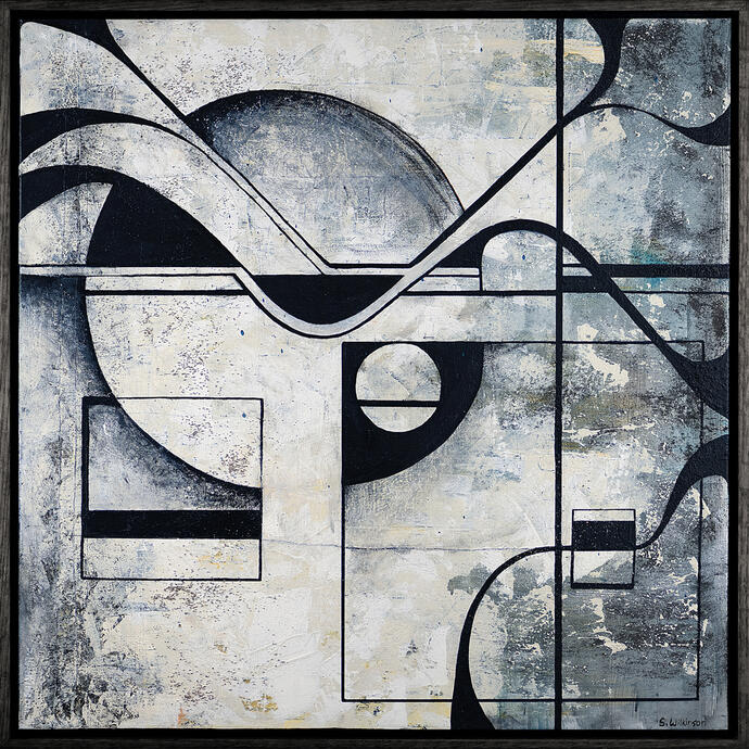 Acid Trip | Acrylics and compound on canvas